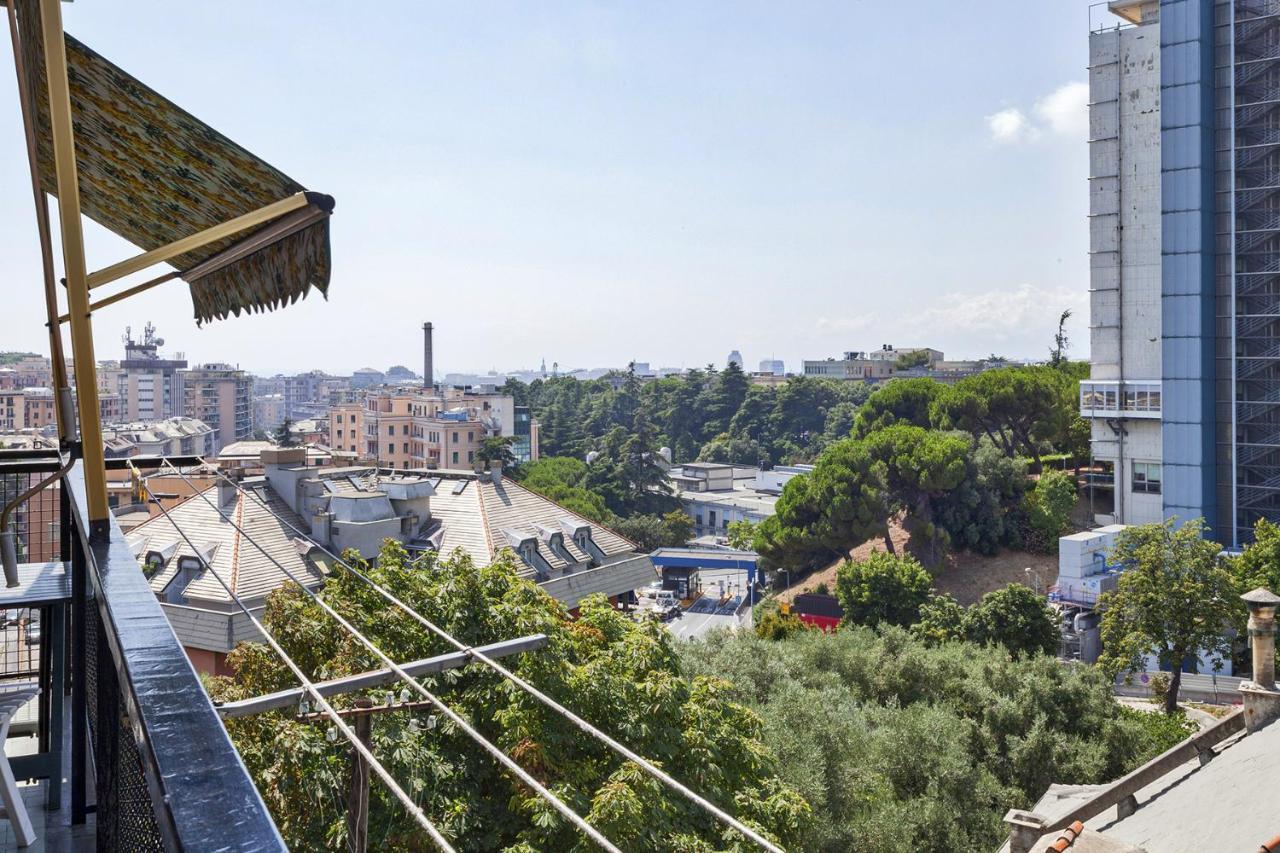 ジェノヴァGolden Skyview From San Martino By Wonderful Italyアパートメント エクステリア 写真